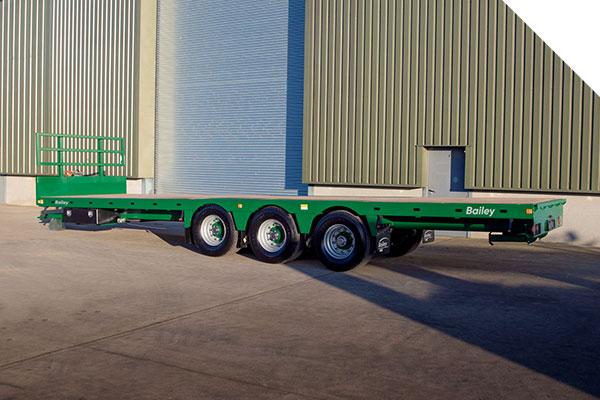 Flat Deck Low Loader trailer