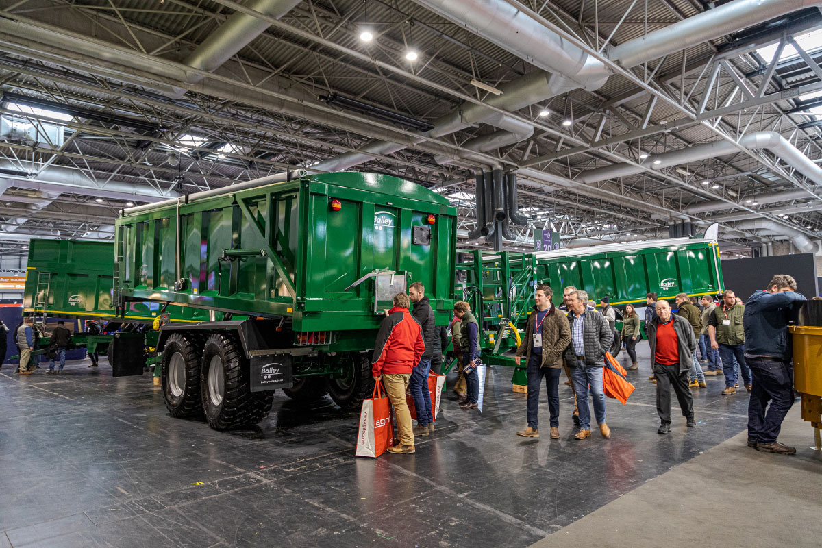 The Bailey Trailers stand at LAMMA 2023