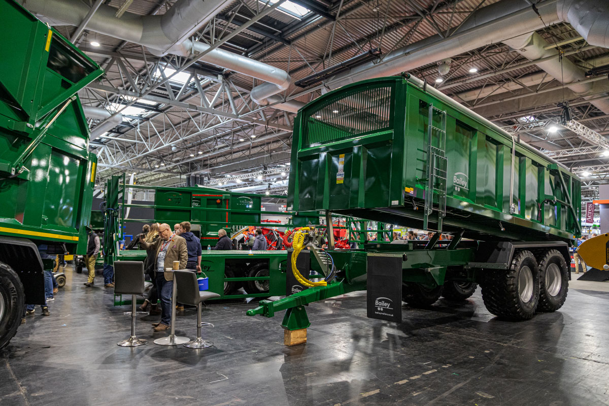 The Bailey stand at LAMMA 2023