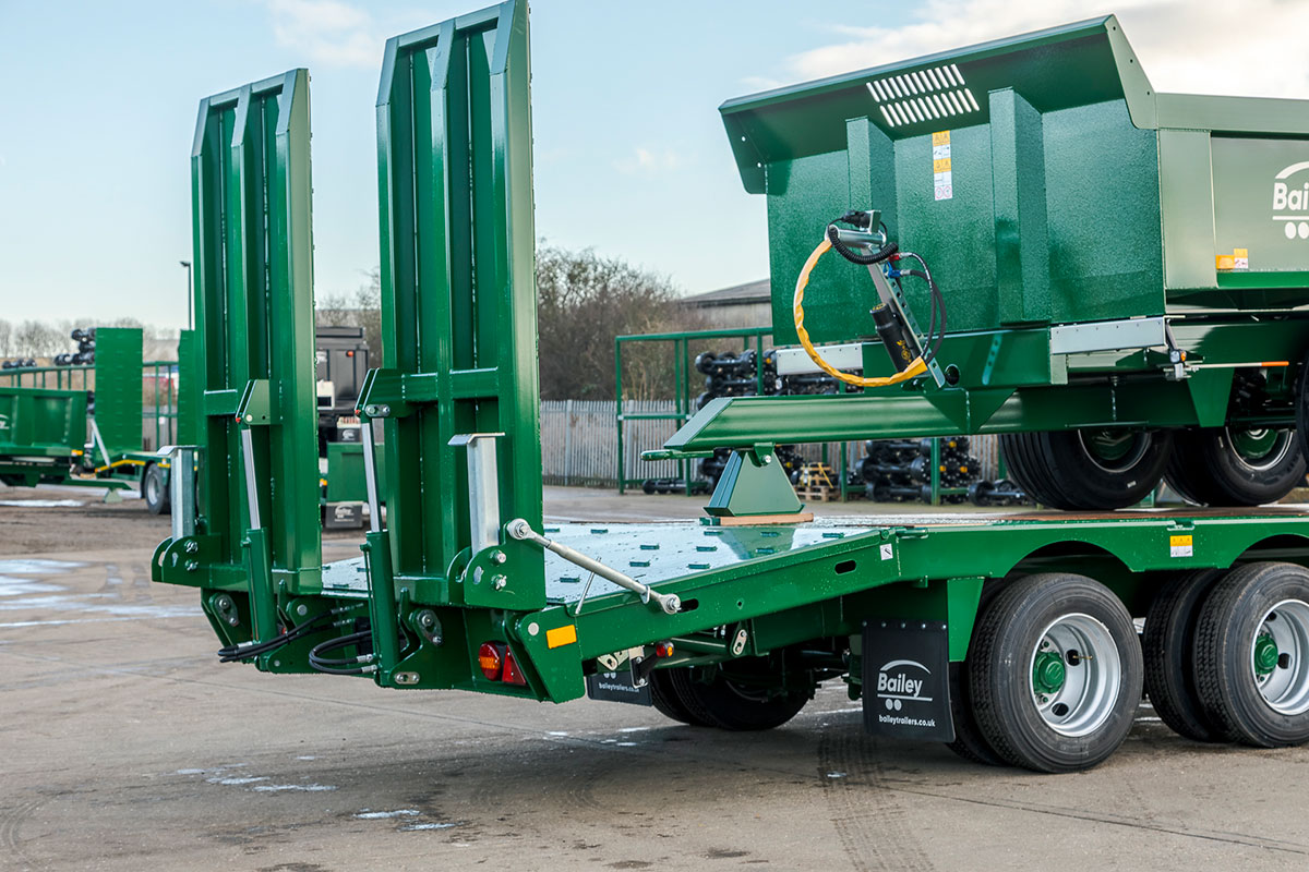 Beavertail Low Loader ramps up