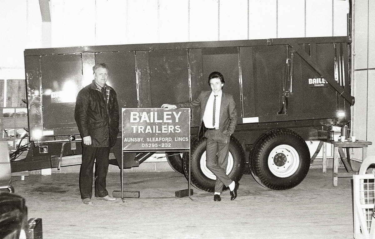 tom and michael bailey in 1982