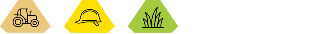 agriculture, construction and amenities icons