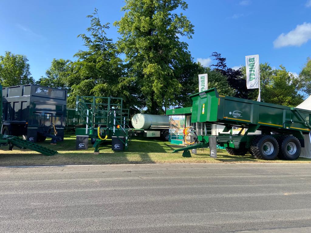 Bailey Trailers stand at the Royal Highland Show 2023