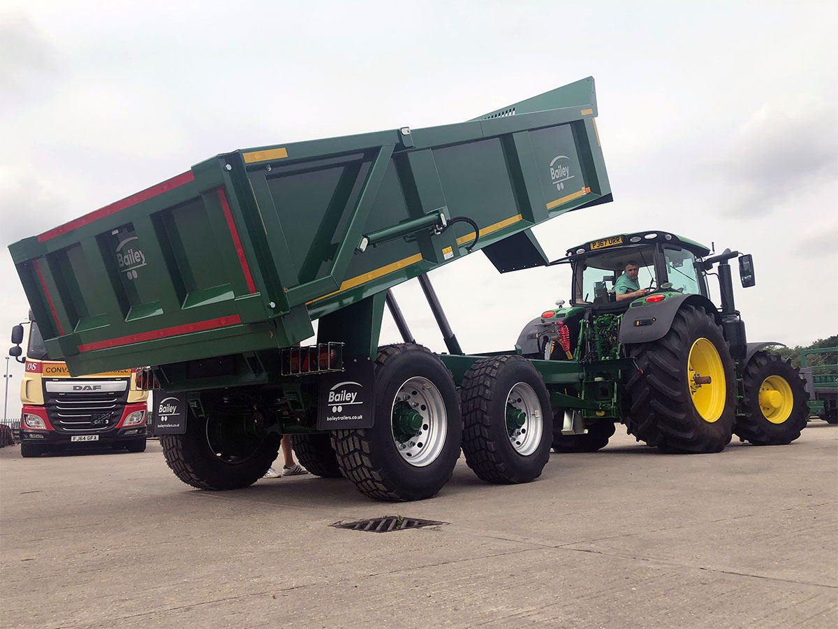 new bailey trailers contract tipper