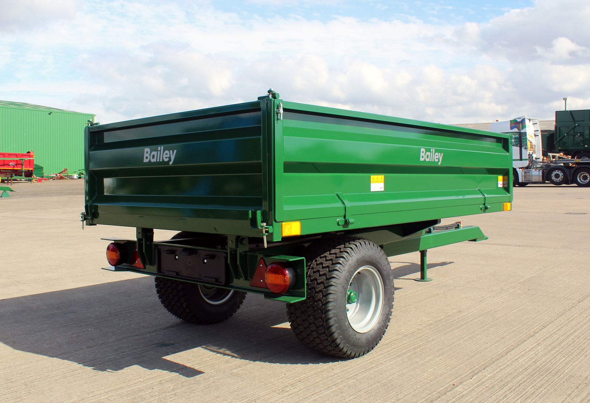 Bailey 2 tonne Dropside trailer