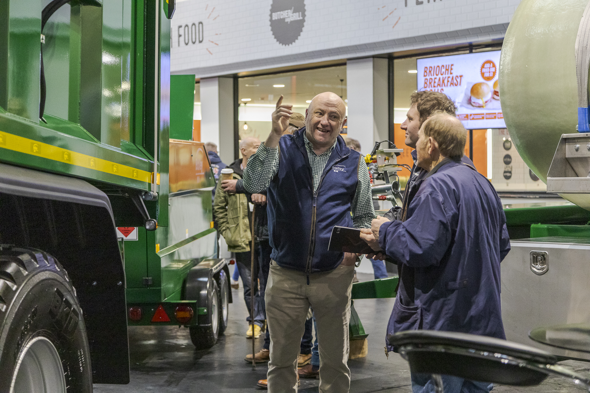 Michael Bailey at LAMMA Show